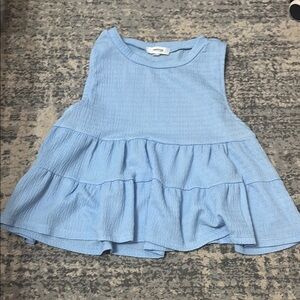 Light Blue Sleeveless Top